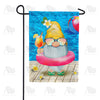 America Forever Poolside Gnome Garden Flag