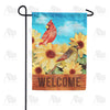 America Forever Cardinal Pair Welcome Garden Flag
