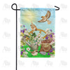 America Forever Summer Sparrows Garden Flag