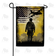 America Forever Lonely Soldier Garden Flag