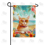 America Forever Fiji Feline Garden Flag