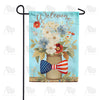 America Forever American Bouquet Garden Flag