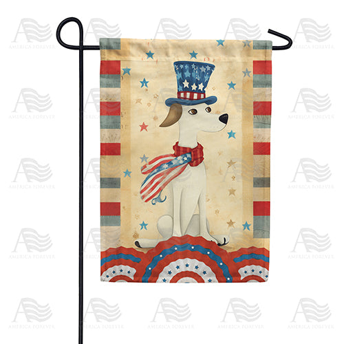 America Forever American Canine Hero Garden Flag