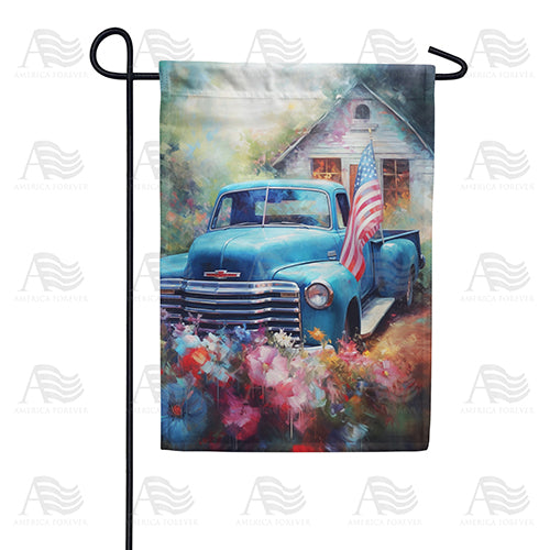 America Forever Classic Chevy Garden Flag