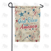 America Forever Our Founding Fathers' Words Garden Flag