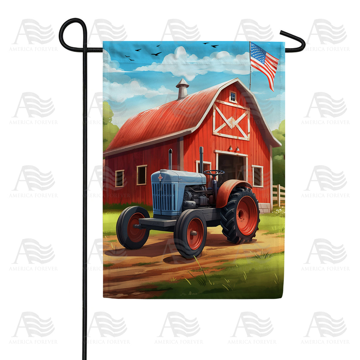America Forever American Farm Garden Flag