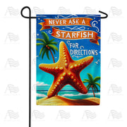 America Forever Humorous Starfish Garden Flag