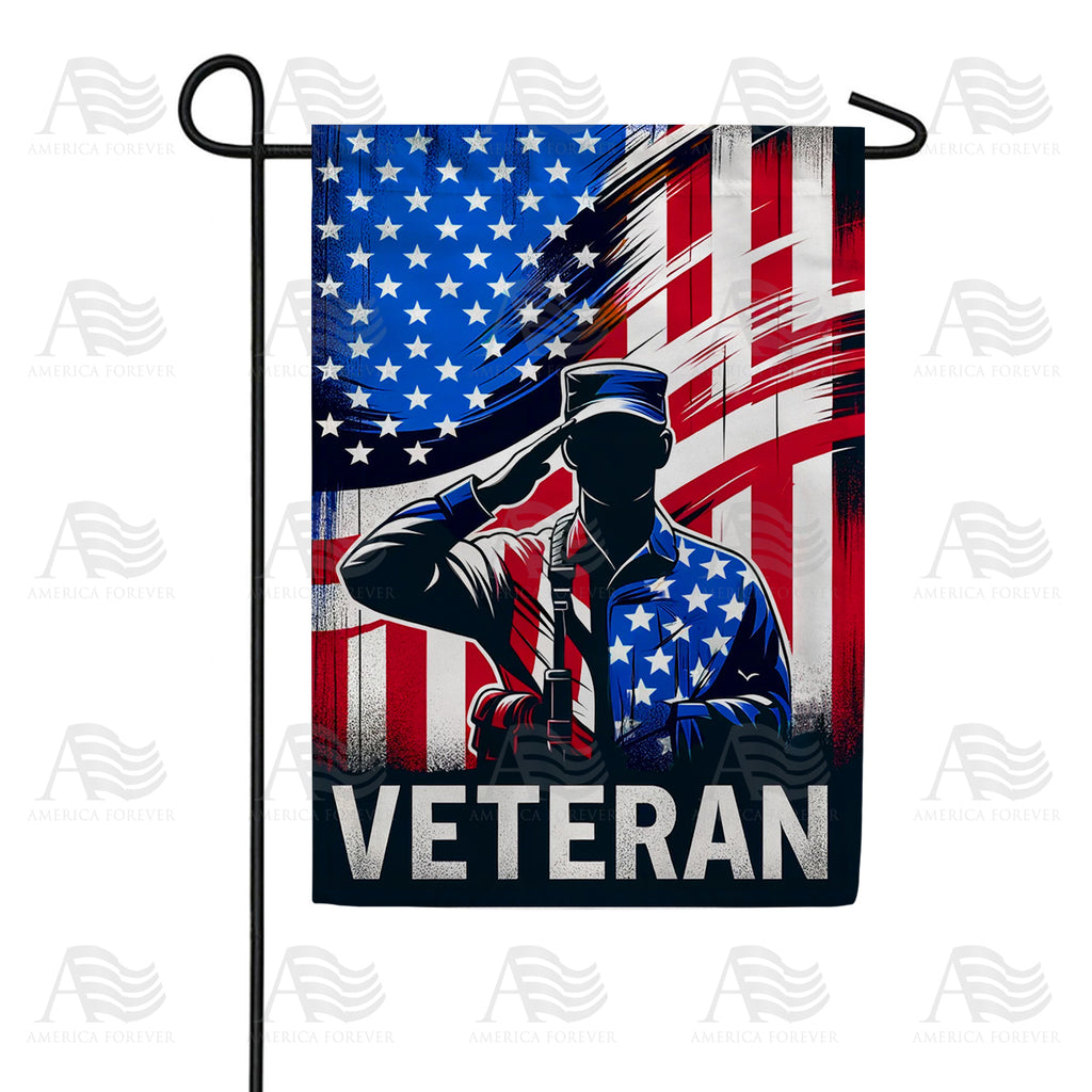 America Forever Salute to Service Garden Flag