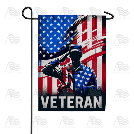 America Forever Salute to Service Garden Flag