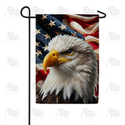 America Forever Patriotic Eagle Garden Flag