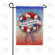 America Forever Happy 4th of July Garden Flag