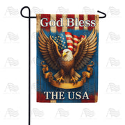 America Forever God Bless The USA Garden Flag