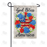 America Forever God Bless America Star Garden Flag
