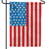 America Forever Floral Petals Flag Garden Flag