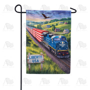 America Forever Liberty USA Train Garden Flag
