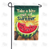 America Forever Take a Bite Out of Summer Garden Flag