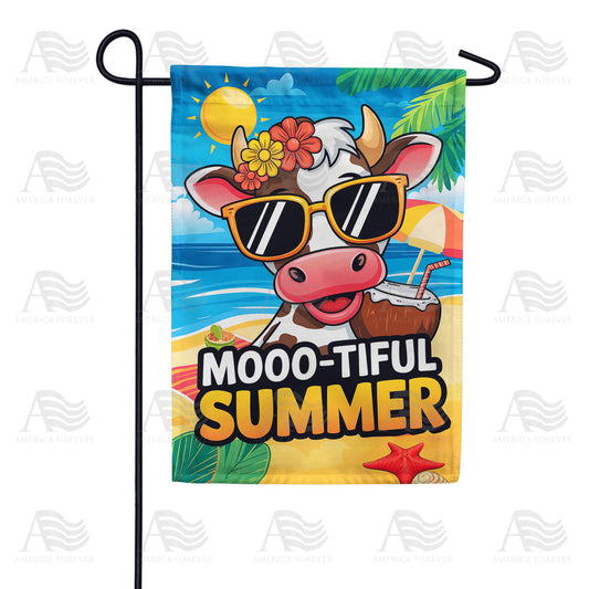 America Forever Moootiful Summer Garden Flag