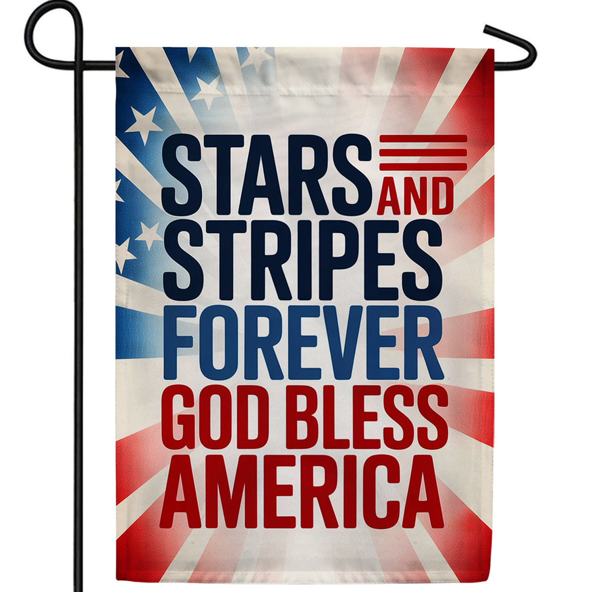 Stars and Stripes Forever Patriotic Garden Flag