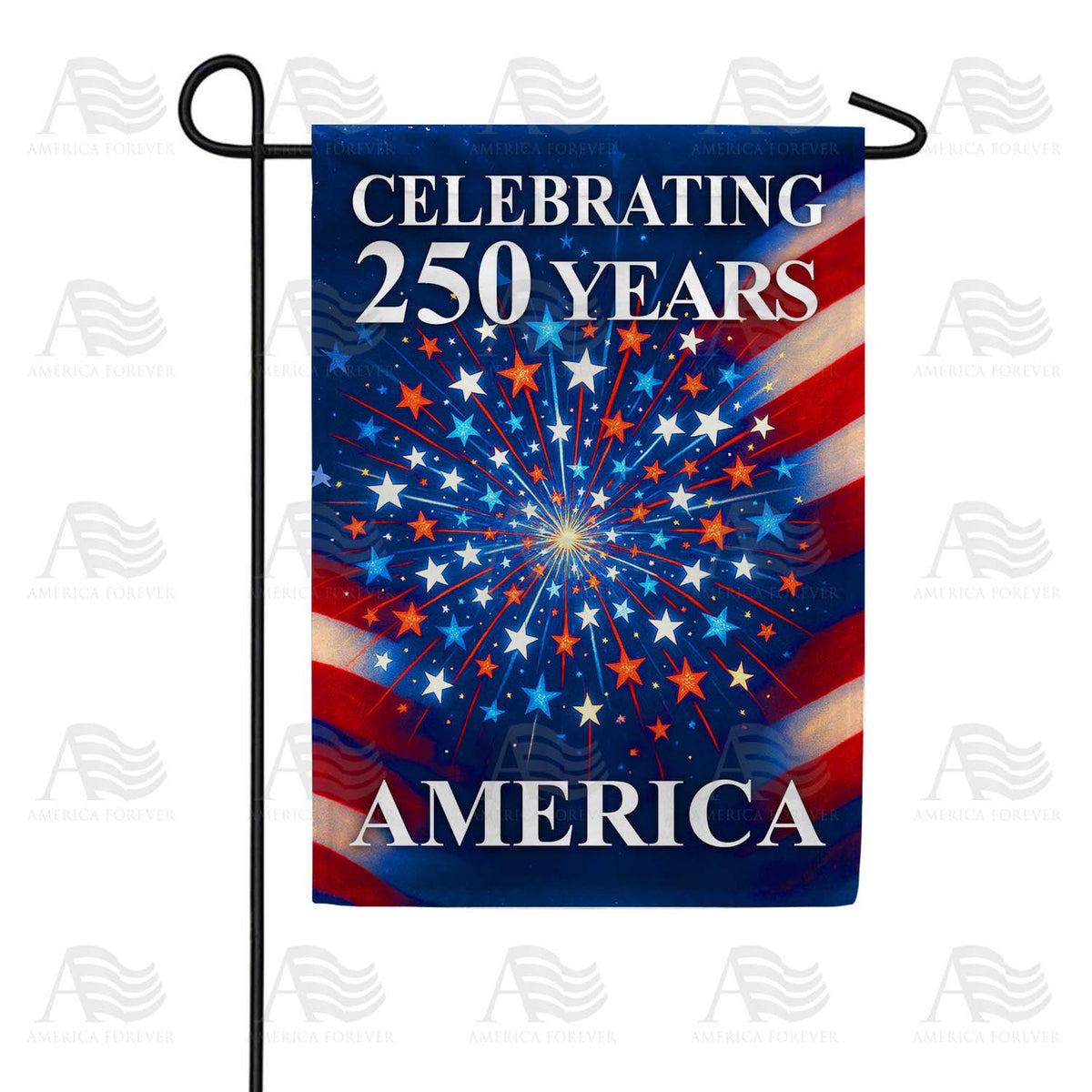 Celebrating 250 Years America Garden Flag