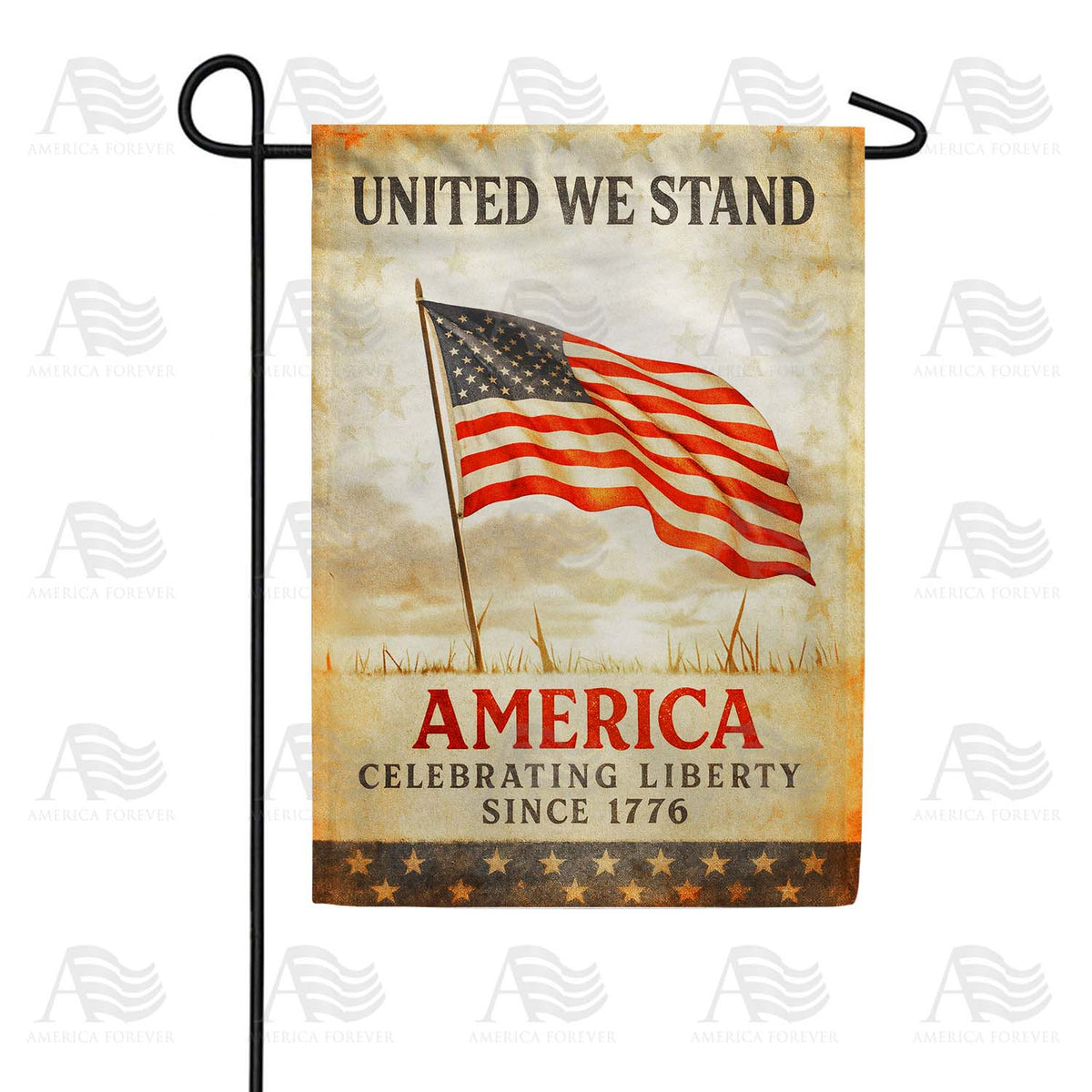  United We Stand America Garden Flag