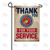 Thank You Marines Service Garden Flag
