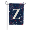 America Forever Patriotic Fireworks Monogram Garden Flag