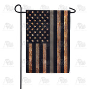 America Forever Thin Gray Line Garden Flag