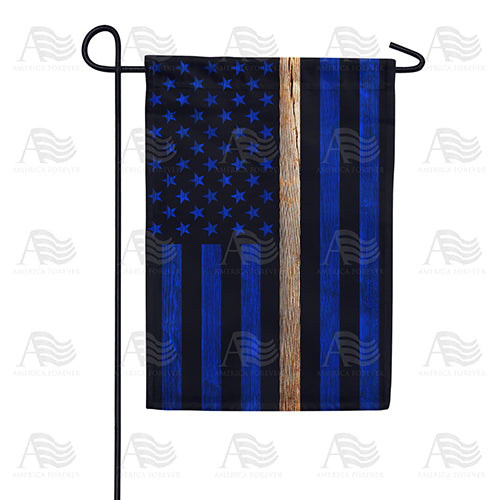 America Forever Thin White Line Garden Flag