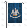 America Forever Louisiana State Wood-Style Garden Flag