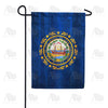 America Forever New Hampshire State Wood-Style Garden Flag