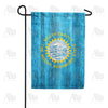 America Forever South Dakota State Wood-Style Garden Flag