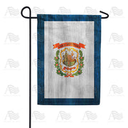 America Forever West Virginia State Wood-Style Garden Flag