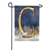 America Forever Santa Is Coming Monogram Garden Flag