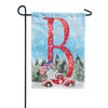America Forever Stay Warm America Monogram House Flag