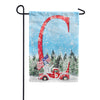 America Forever Stay Warm America Monogram House Flag