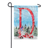 America Forever Stay Warm America Monogram House Flag