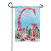 America Forever Stay Warm America Monogram House Flag