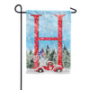 America Forever Stay Warm America Monogram House Flag