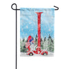 America Forever Stay Warm America Monogram House Flag