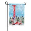 America Forever Stay Warm America Monogram House Flag