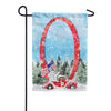 America Forever Stay Warm America Monogram House Flag
