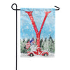 America Forever Stay Warm America Monogram House Flag