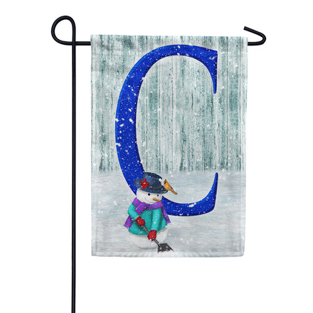 America Forever Just Keep Shovelin' Monogram Garden Flag