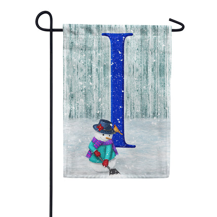 America Forever Just Keep Shovelin' Monogram Garden Flag