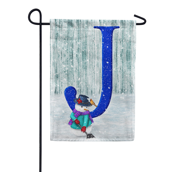 America Forever Just Keep Shovelin' Monogram Garden Flag