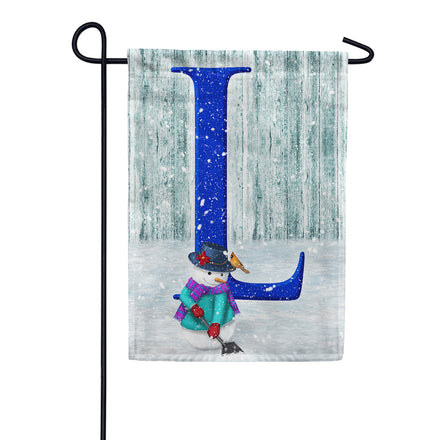 America Forever Just Keep Shovelin' Monogram Garden Flag