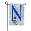 America Forever Just Keep Shovelin' Monogram Garden Flag