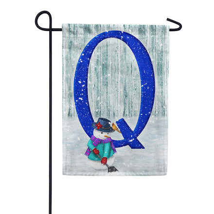 America Forever Just Keep Shovelin' Monogram Garden Flag