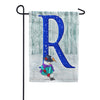 America Forever Just Keep Shovelin' Monogram Garden Flag