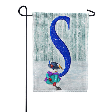 America Forever Just Keep Shovelin' Monogram Garden Flag
